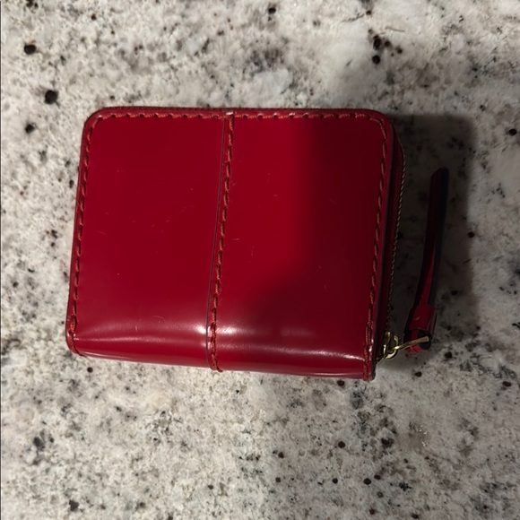 Tory Burch Red Leather Wallet - Picture 2 of 5